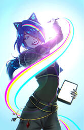 2025 Birthday - Rainbow (OC)